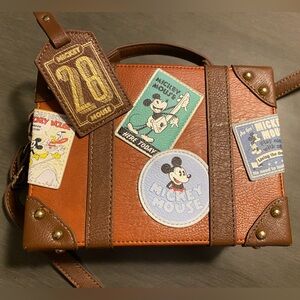 Disney X Loungefly Luggage Shaped Purse